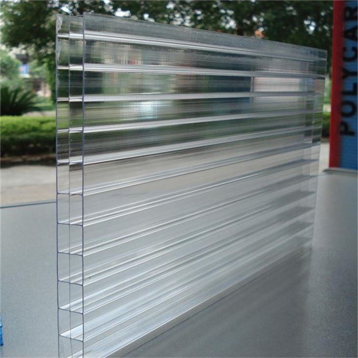 2 6mm Clear Twin Wall Polycarbonate Sheet