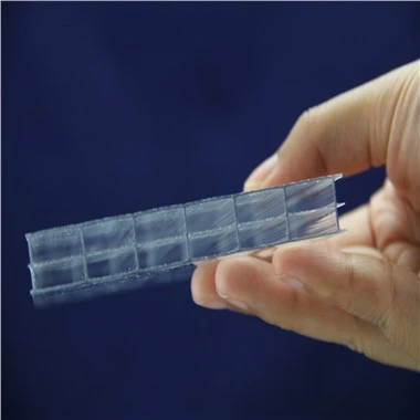6 מ"מ 8 מ"מ 10 מ"מ UV Extruded סלולר חלול לוחות פוליקרבונט