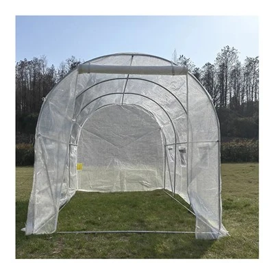 10ft X 6.5ft X 6.5ft חיצוני PE ירוק בית עם מסגרת פלדה